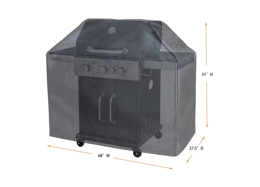 Grill Cover 32" Grill Cart Cover (68"x27.5"x51") - Gold