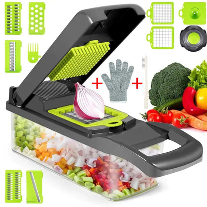 10 in 1 Multifunctional Cutter Shredder Slicer