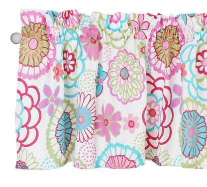 Mariah Floral Pink Polka Dot Reversible Comforter Set with Decor Pillows