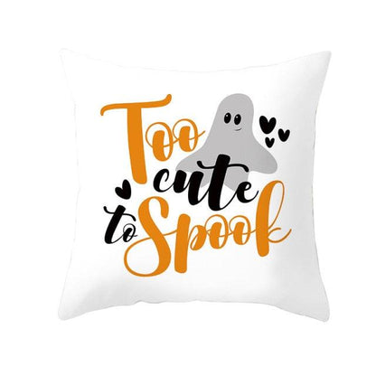 Holiday Pillowcase Pumpkin Cushion Cover Creative Decorative Sofa Party Home Car Pillow Cover Print Pillowcase Fall Decorative Pillows Cotton Linen Material Decoration